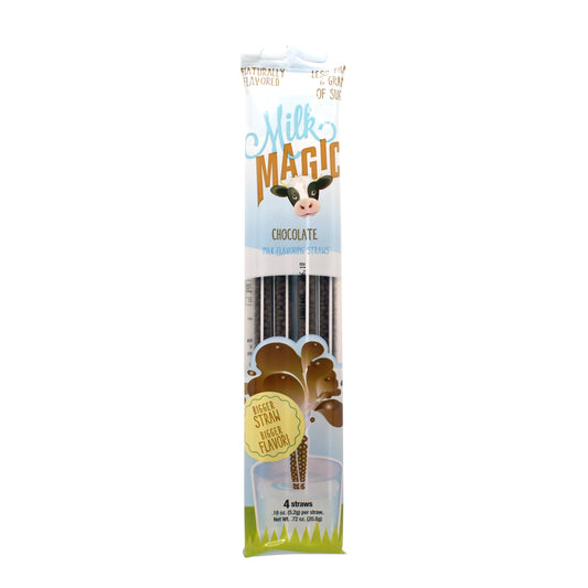 Chocolate Milk Magic Flavoring Straws – 4 Pack