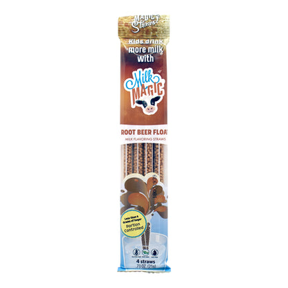 Root Beer Float Milk Magic Flavoring Straws – 4 Pack