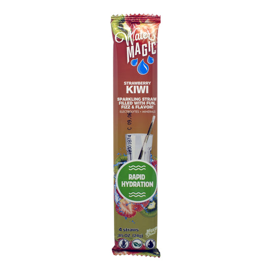 Strawberry Kiwi Water Magic Flavoring Straws – 4 Pack